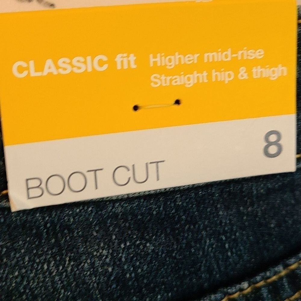 Merona Bootcut Jeans Womens Size 8 New with Tags - Picture 7 of 9